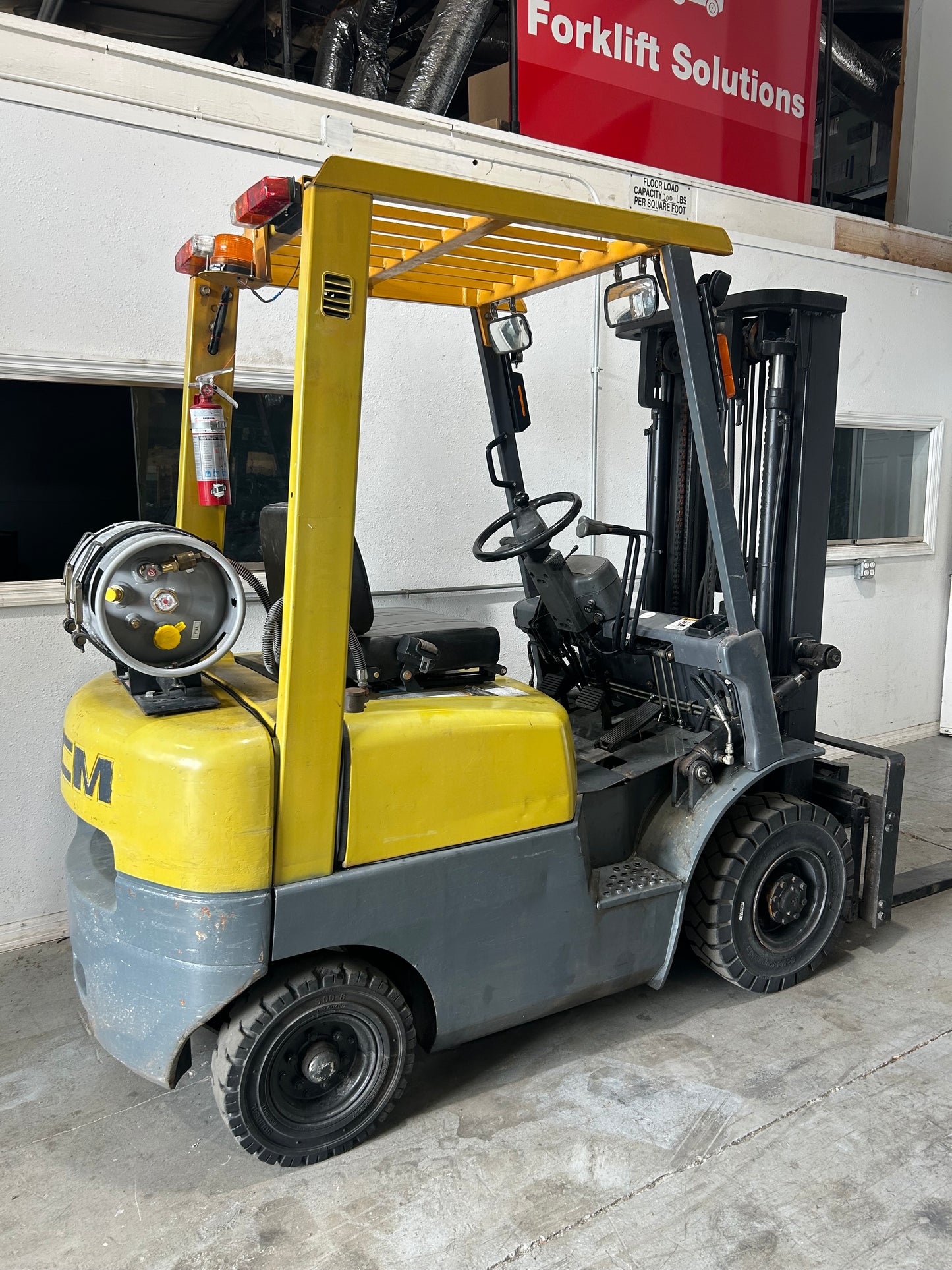 Pneumatic Rough Terrain - TCM/NISSAN Forklift 3,000lbs Capacity