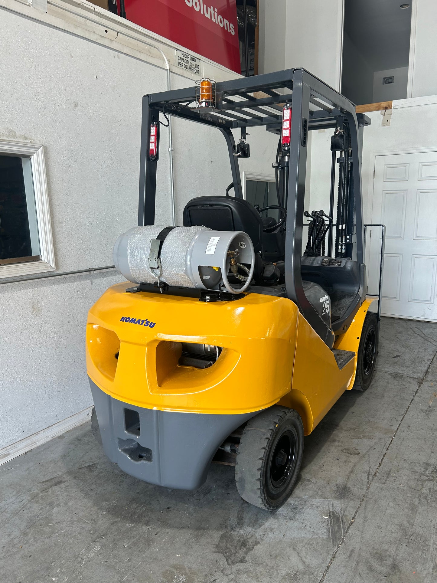 2021 Komatsu Pnuematic Rough Terrain Forklift 5,000lbs Capacity