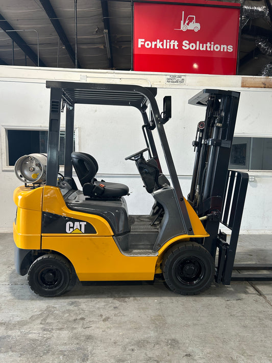 Pneumatic Rough Terrain - 2018 Caterpillar  3,500lbs Capacity Forklift