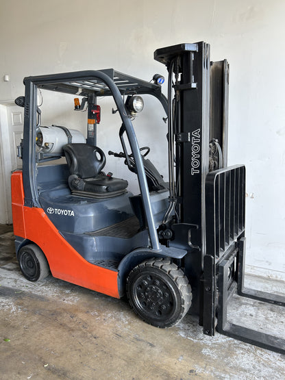 In Stock- 2007 Toyota Forklift Propane 5,000lbs Capacity