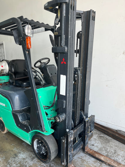 In Stock - Mitsubishi 3,000lbs Capacity Forklift