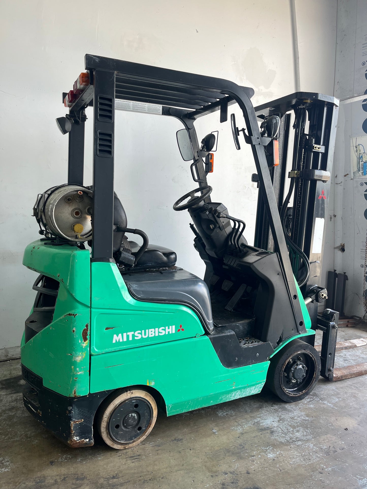 In Stock - Mitsubishi 3,000lbs Capacity Forklift