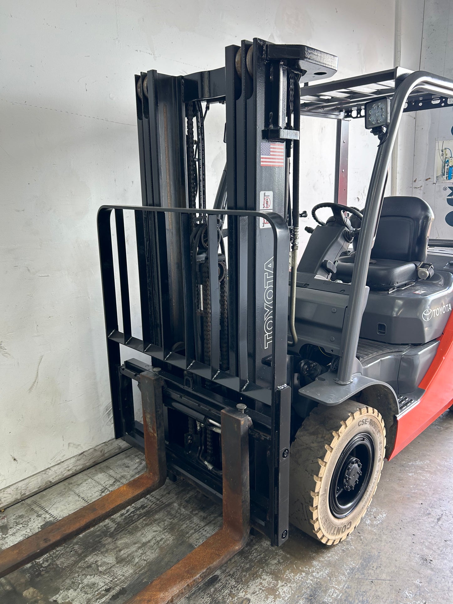 Rough Terrain - 2014 Toyota Forklift 5,000lbs Capacity (Video)