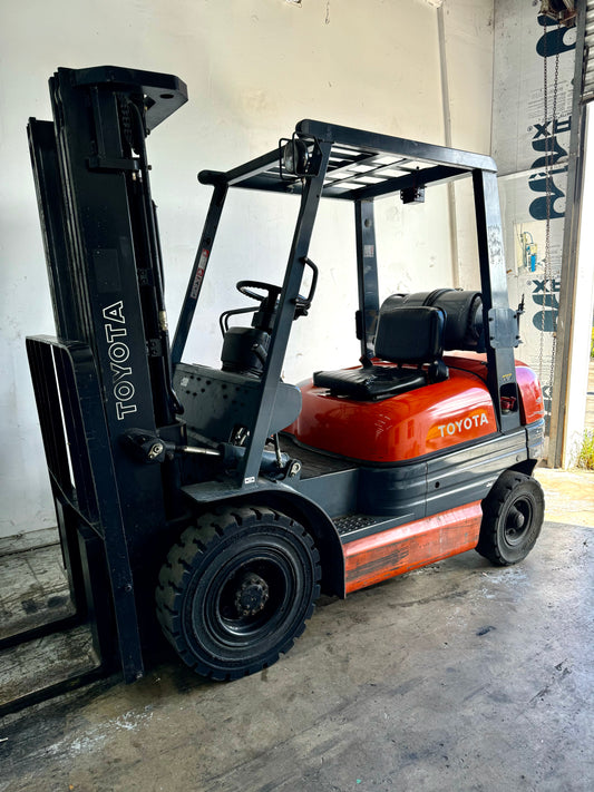 In Stock- Toyota Forklift Propane 5,000lbs Capacity