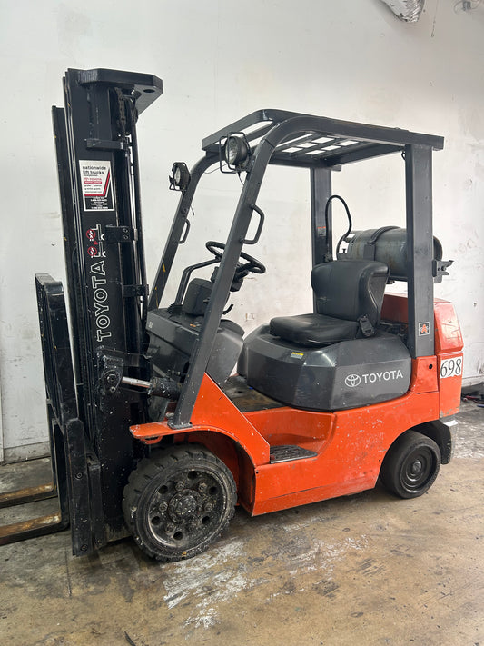 Rough Terrain- 2015 Mitsubishi 3,000lbs Capacity Forklift