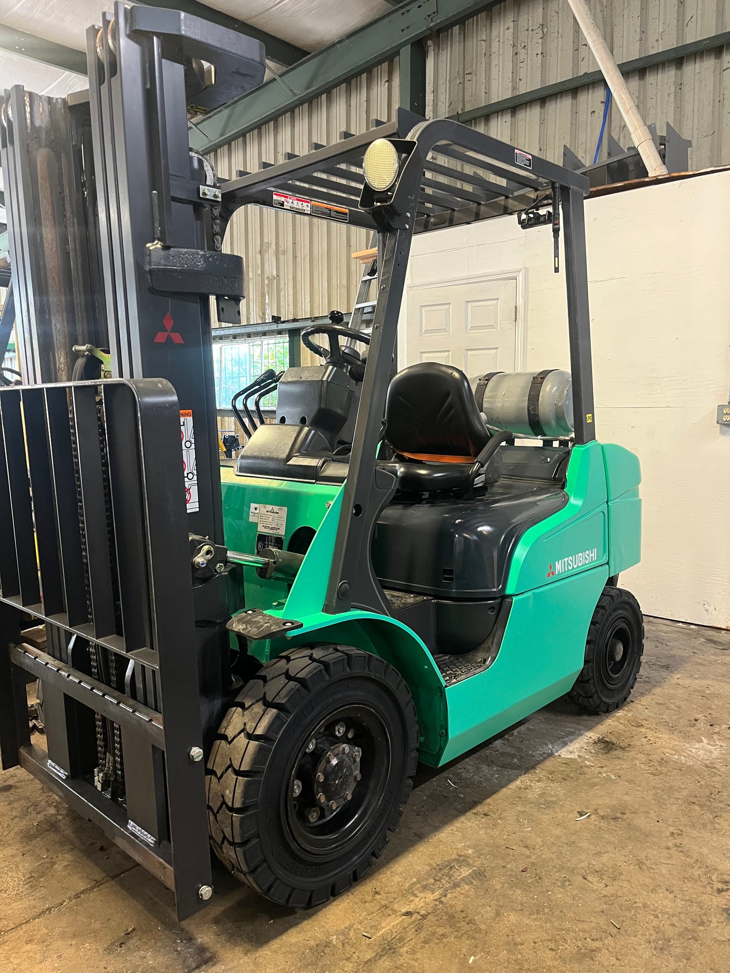 In Stock - 2014 Mitsubishi Pneumatic 5,000lbs Capacity Forklift